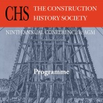 9. Jahrestagung der Construction History Society, 1.-2. April 2022